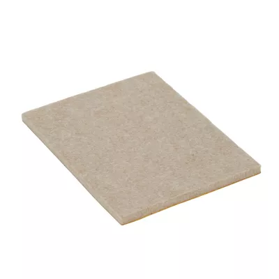 Patin en feutre auto-adhésifs Diall 80 x 100 mm x 1, beige