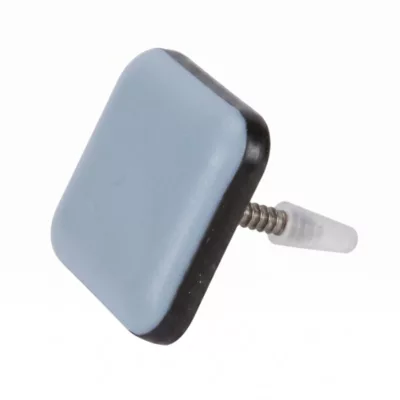 Patins à clouer PTFE Diall 37 x 37 mm, 4 pièces
