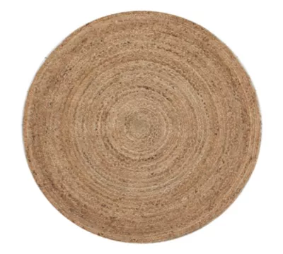 Tapis jute naturel rond Deco&Co Ø160cm