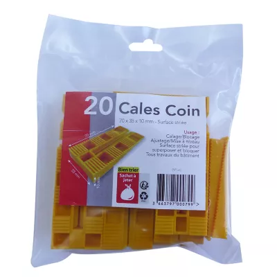 Image principale de Cales coins (lot de 20) en PVC Acbat
