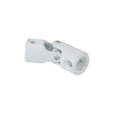 Cardan blanc pour liaison et tige de manivelle ronde 12mm Acbat