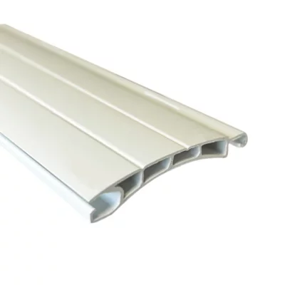 Lame de remplacement vendue par 4 pour volet roulant Acbat blanc RAL 9016 L.150 cm