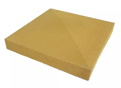 Chapeau pointe diamant sable 40 x 40 x 4,5 cm