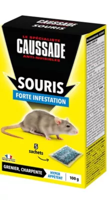 Céréales souris forte infestation Caussade 100g