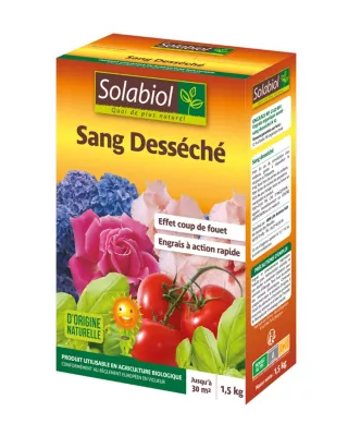 Sang Desséché 1,5 Kg - Action Coup De Fouet