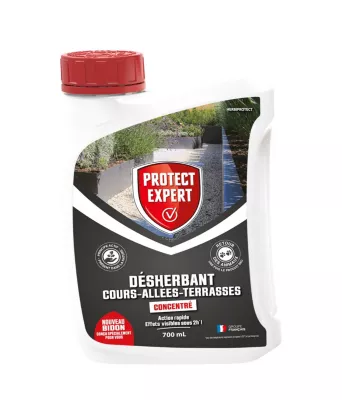 Désherbant cours-allées-terrasses concentré 700ml