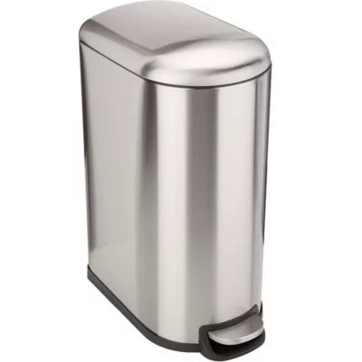 Poubelle de cuisine à pédale Kitchen Move Fuller inox 40 L
