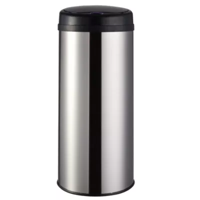 Poubelle de cuisine à ouverture automatique Kitchen Move Artic argent 50 L