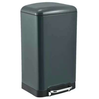 Poubelle de cuisine à pédale Kitchen Move Greenwich gris 40 L