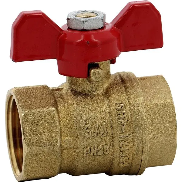 VANNE SPHERE LAITON 516 FF PN25 1/2" 516004