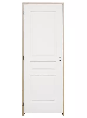 Bloc-porte Ordesa postformé blanc H.204 x l.73 cm, poussant droit