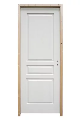 Bloc-porte Ordesa postformé blanc H.204 x l.83 cm, poussant gauche