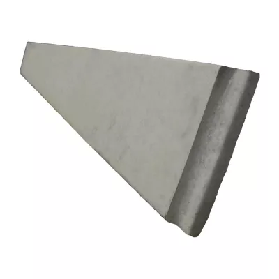 Plaque de soubassement béton 181 x 20 cm, ép.35 mm, pour clôture Neva