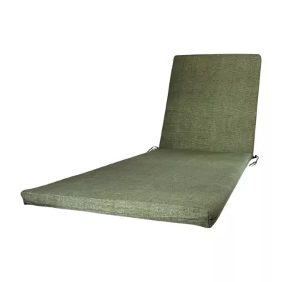 Coussin pour bain de soleil Tigo vert L.190 x l.60 cm, ép.5 cm Tendances et Créations