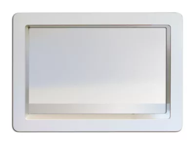 Hublot de porte rectangulaire 60 x 42 cm