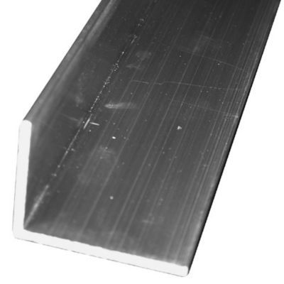 Cornière aluminium brut L.4 m Browaeys Brame