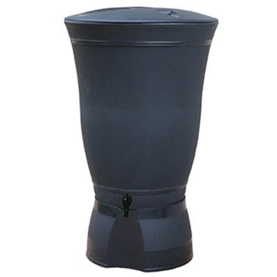Récupérateur d'eau Floral 300L anthracite