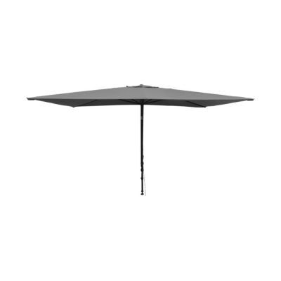 Parasol de balcon Couleurs du Monde Léo gris 300 x 150 cm