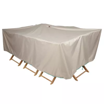 Housse de table de jardin rectangulaire 240 x 130 cm