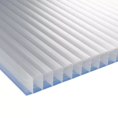 Plaque polycarbonate opale 300 x 98 cm, ép. 16mm (vendue à la plaque)