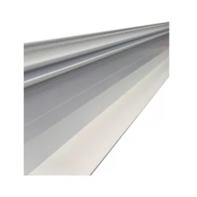 Faîtière universelle pour plaque ep. 16/32 mm blanc, L.4 m (lot de 2pcs )
