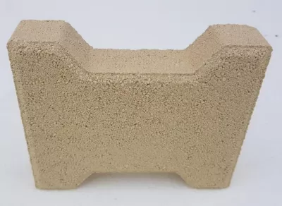 Pavé H ton pierre 20 x 16 cm, ép.45 mm
