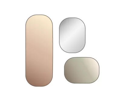 3 miroirs Spark teintés oblong MPglass