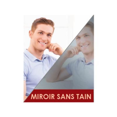 Image principale de Film de vitrage miroir sans tain 100 x 90 cm