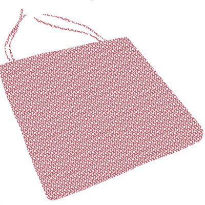 Galette de chaise Ethno orange 40 x 40 cm