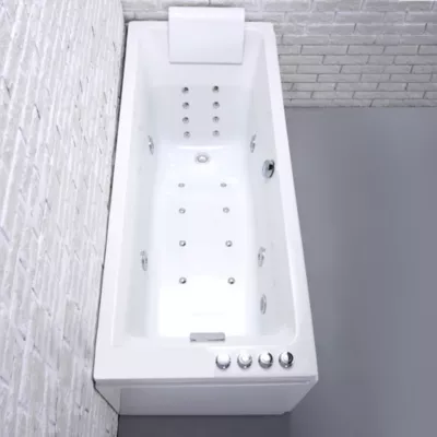 Baignoire balnéo droite Tenzo Wave 170x70 cm, by Spalina