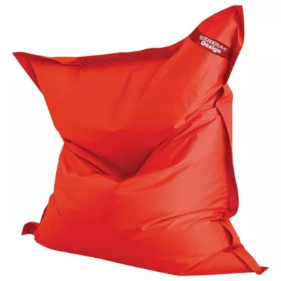 Coussin in/out Général Design rouge 125 x 140 cm