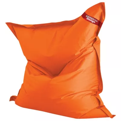 Coussin in/out Général Design orange 125 x 140 cm