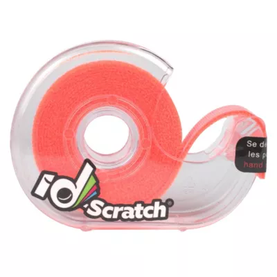 Dévidoir de bande auto-agrippante Id-Scratch IDS-FO-BOX-2.0 coloris orange longueur 2 m