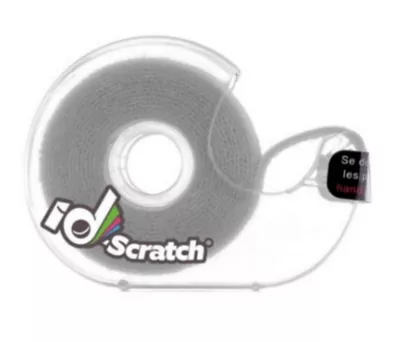 Dévidoir ID Scratch 2 mètres gris Gris