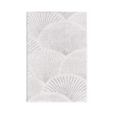 Tapis Sarah 60x90cm blanc