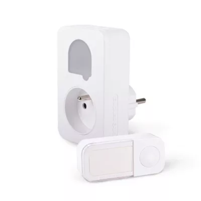 Carillon sans fil enfichable blanc Sone + Scs Sentinel