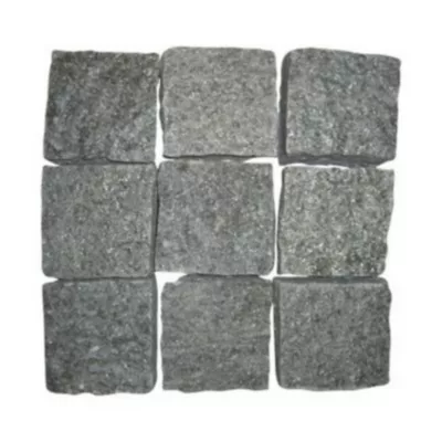 Pavé pierre de luzerne 10 x 10 cm, ép 4/6 cm