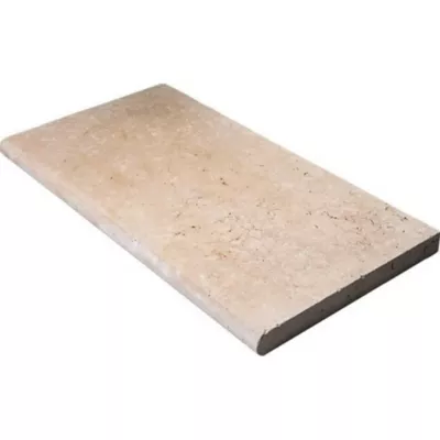 Margelle de piscine travertin 61 x 33 cm, ép.30 mm pierre naturelle
