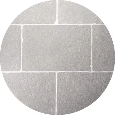 Dalle rectangulaire Himalaya en pierre naturelle finition vieillie 60x40x2cm