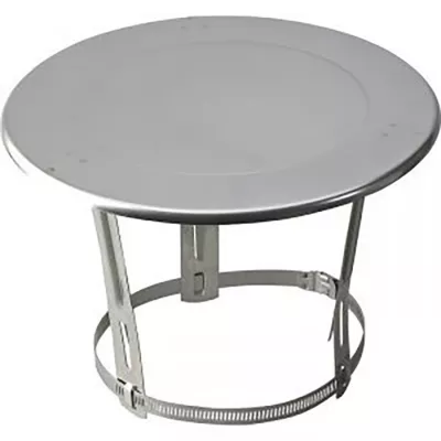 Chapeau plat en inox H.17 x L.40 x P.40 cm Ephrem