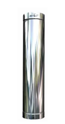 Conduit inox H.100 x L.20 x P.20 cm Ephrem