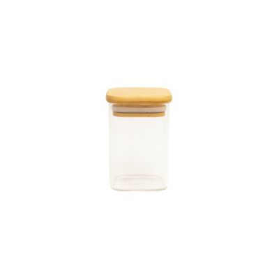 Boîte rectangulaire en verre avec couvercle hermétique 0,28 L