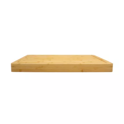 Planche à découper avec rebord en bambou L.45 x l.35 cm