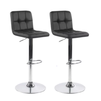 Tabouret de bar noir Box & Beyond Alama vendu par 2
