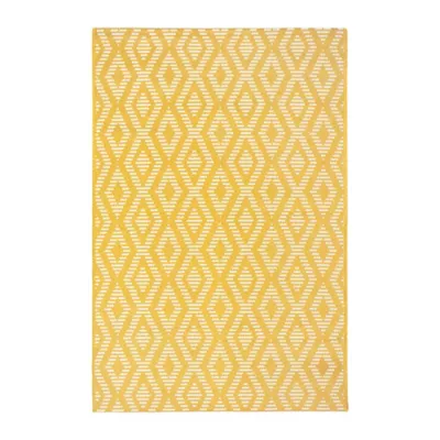 Tapis Shine 100 x 150 cm jaune