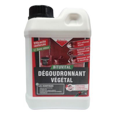 Dégoudronnant végétal Bituvital bitume 1L