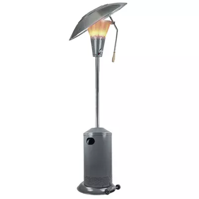 Parasol chauffant à gaz Focus anthracite