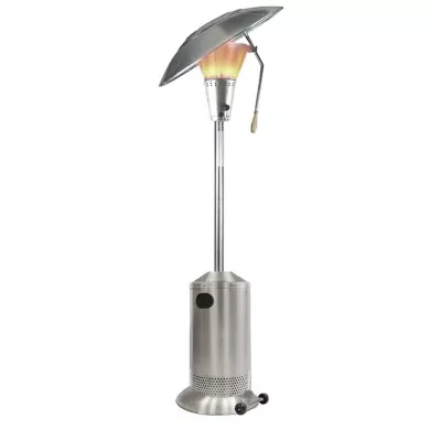 Parasol chauffant à gaz Focus inox