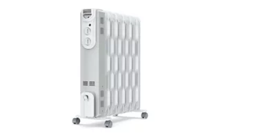 Radiateur à bain d'huile 2500 W blanc, pour 25 m², l.47 x P.25 x H.63,5 cm, Supra Orso 2500 FR9010400B