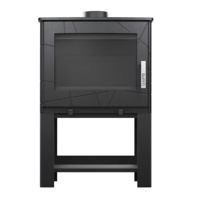 Poêle à bois en fonte Supra Adam bûcher 7.3kW 150m²